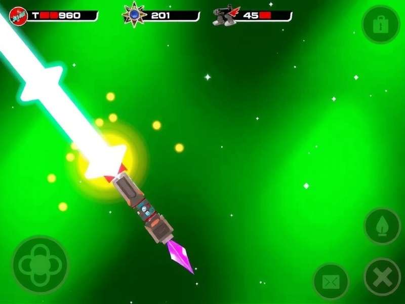 Astro Blaster Supreme Gameplay Screenshot